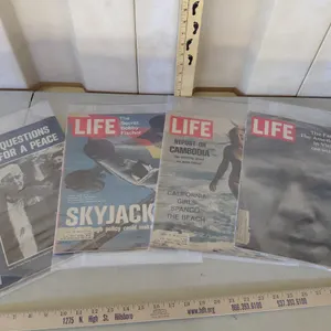 1970s Life Magazines-Skyjacking, Report On Cambodia, & Questions For Peace