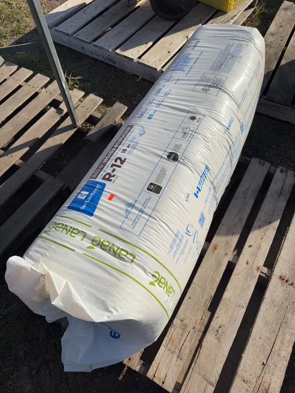 Bundle of R-12 insulation