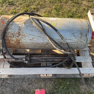 Propane tank and hyd cylinder