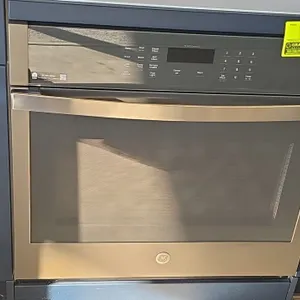 GE JTS3000EN1ES 30" built-in electric wall oven. Features stainless steel and glass door front, digital touch controls with Wi-Fi Connect, and (2) int