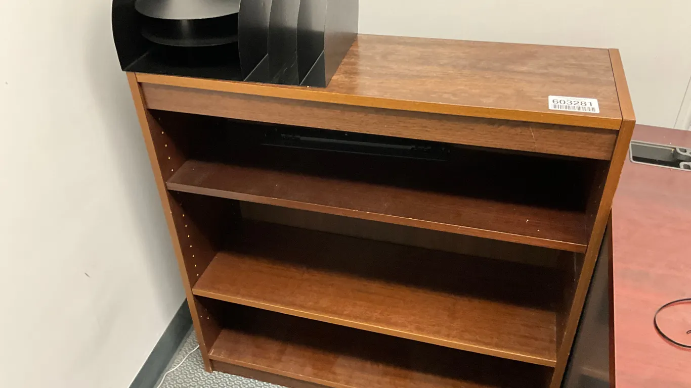 WOOD BOOKCASE