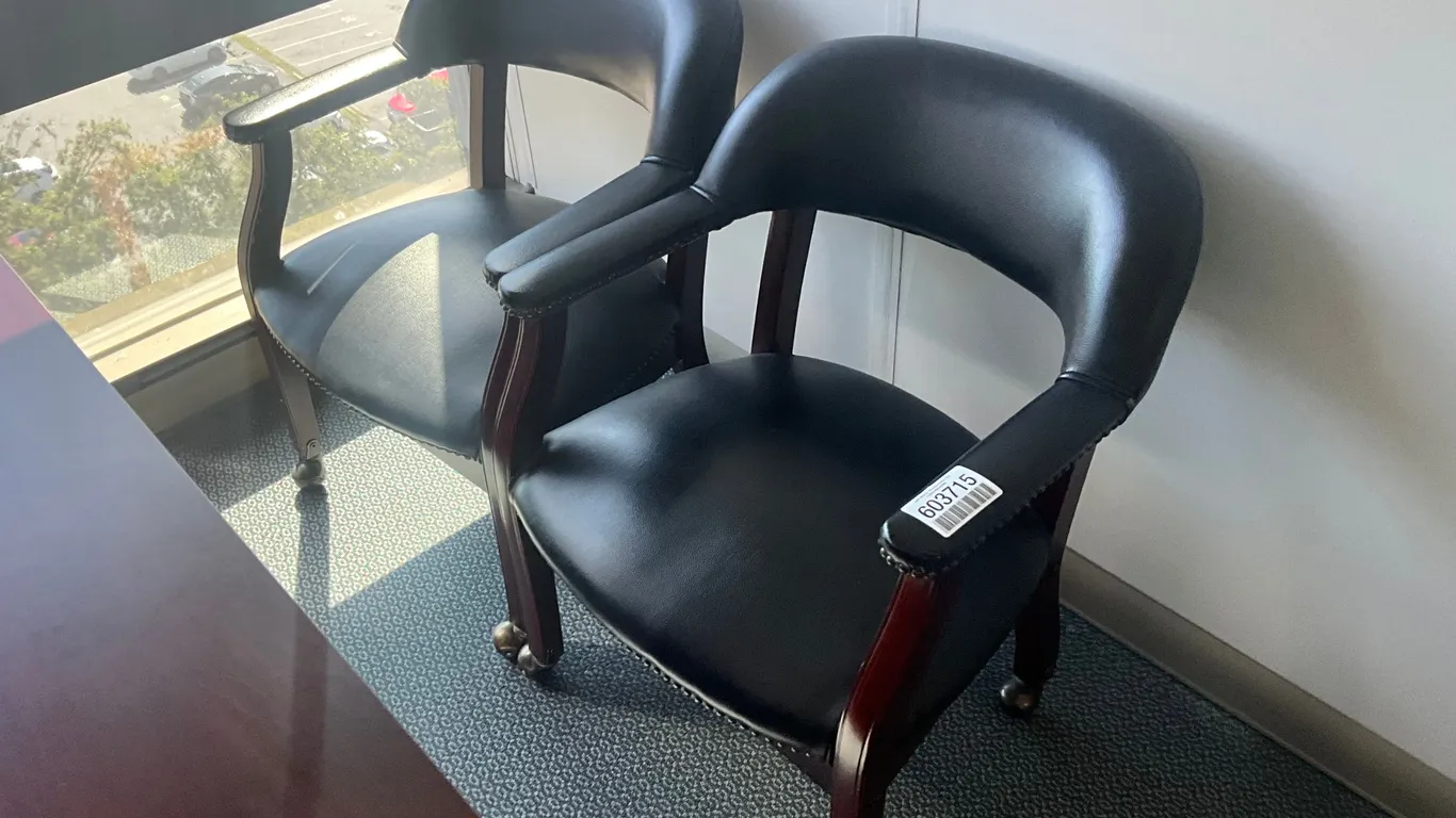 QTY (2) OFFICE CHAIRS