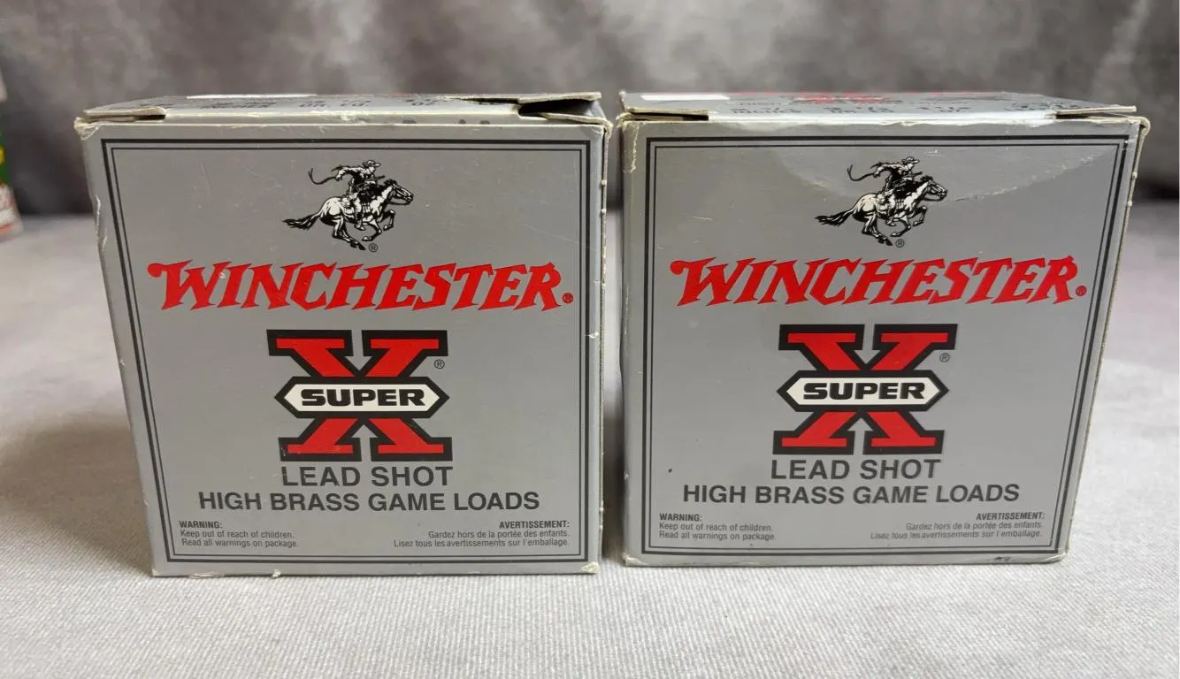 (2) 25 Round Boxes of Winchester High Brass 16 GA 7 1/2 Shot