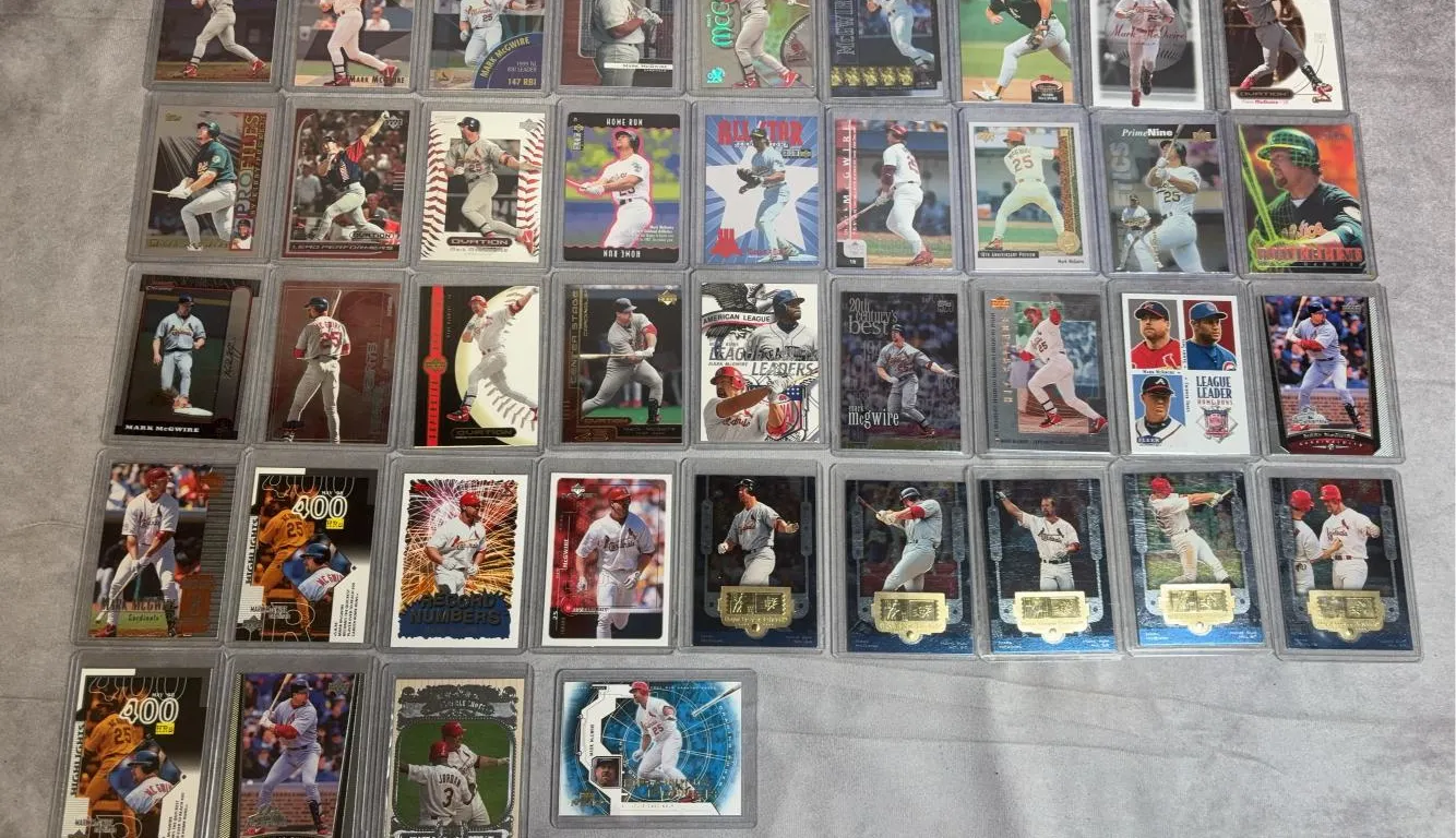 (40) Card lot of Mark McGwire Including Metal, UD Etc.