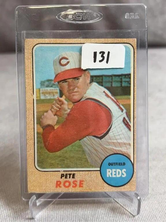 1968 Topps Pete Rose - Shows well
