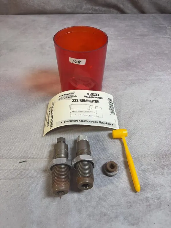 Lee 222 Rem 2 Die Set