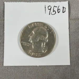1956-D Washington Quarter 90% Silver