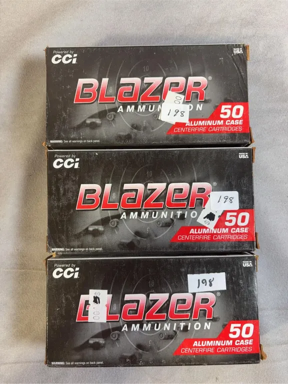 (3) 50 Round Boxes of CCI Blazer 45 ACP 230 Gr. FMJ