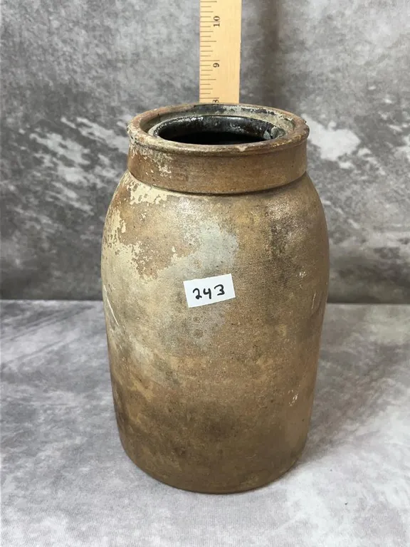 Way Sealer Jar. Good Condition with a few chips around the mouth. Circa 1870-1890