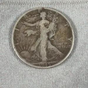 1945 Walking Liberty Half