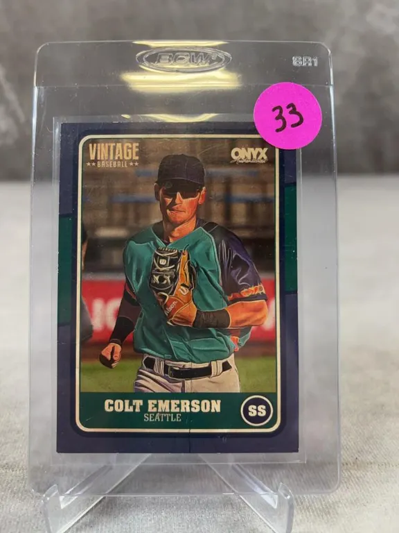 2025 Onyx Vintage Baseball Colt Emerson, John Glenn Grad Mariners