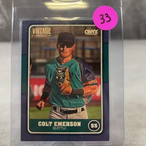 2025 Onyx Vintage Baseball Colt Emerson, John Glenn Grad Mariners