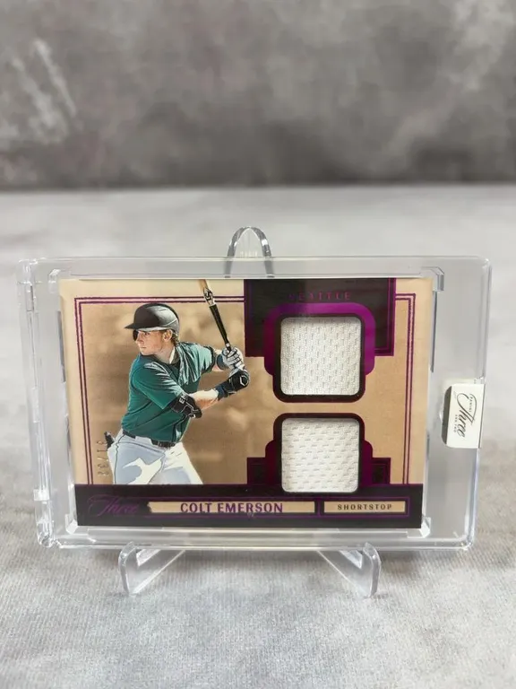 2025 Panini Three & Two Dual Jersey Colt Emerson, John Glenn Grad