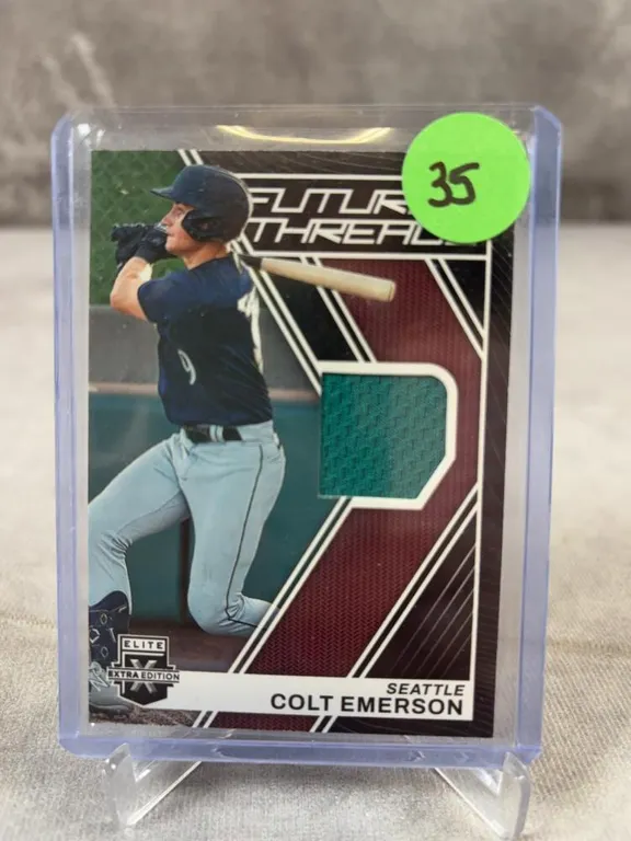 2023 Panini Elite Extra Future Threads Patch Colt Emerson