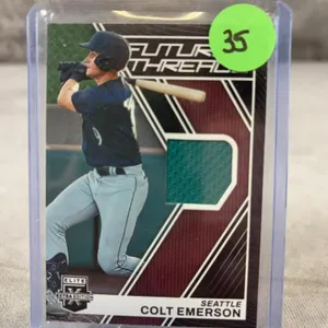 2023 Panini Elite Extra Future Threads Patch Colt Emerson
