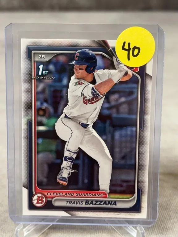 2024 Travis Bazzana 1st Bowman - Guards 1st Overall Picks First Card