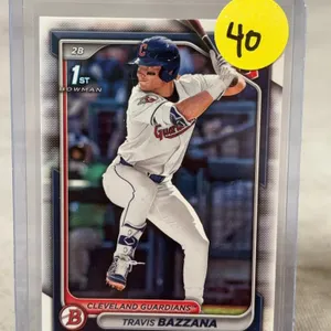 2024 Travis Bazzana 1st Bowman - Guards 1st Overall Picks First Card