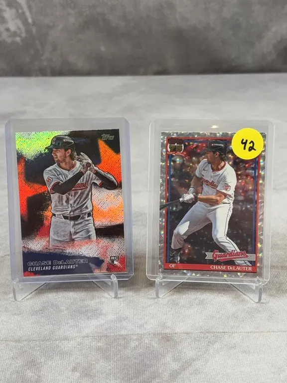 Topps 2026 Series 2 Crackle Foil Chase Delauter
