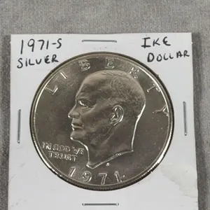 1971- S Ike Dollar 40% Silver