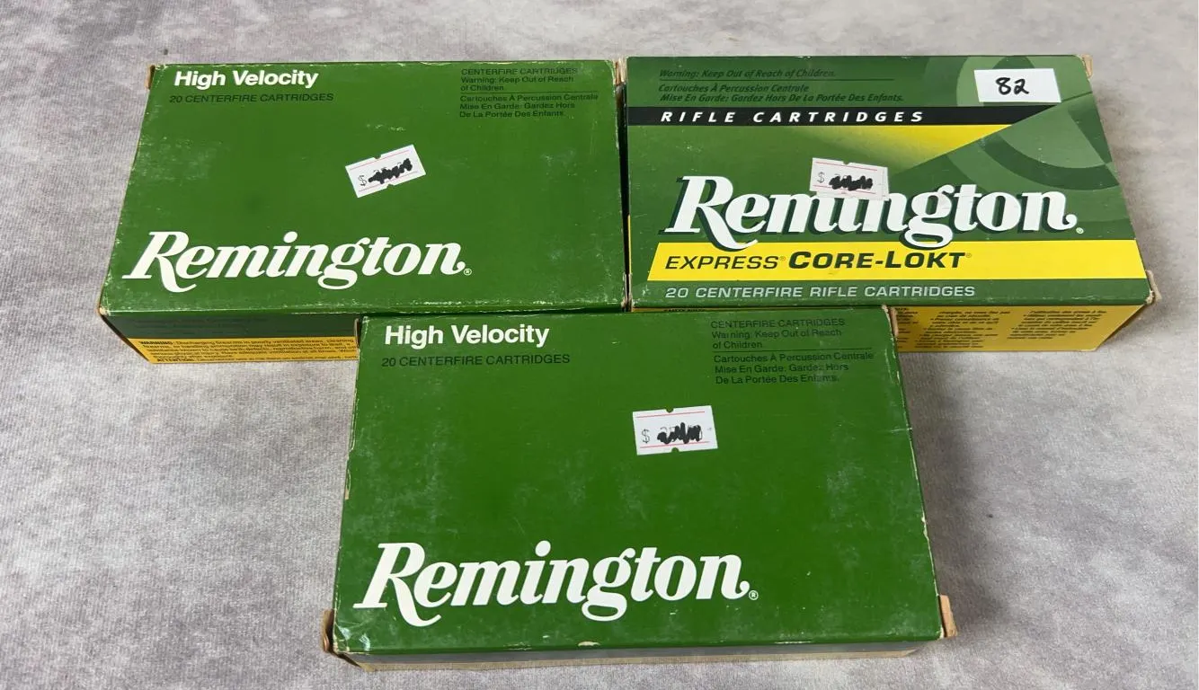 (3) Boxes of Remington Core-Lokt 30-06 150 Gr. Core-Lokt Soft Point