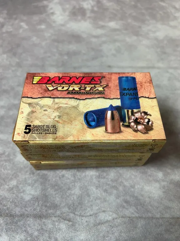(3) Boxes Of Barnes Vortex 12 Guage Slugs