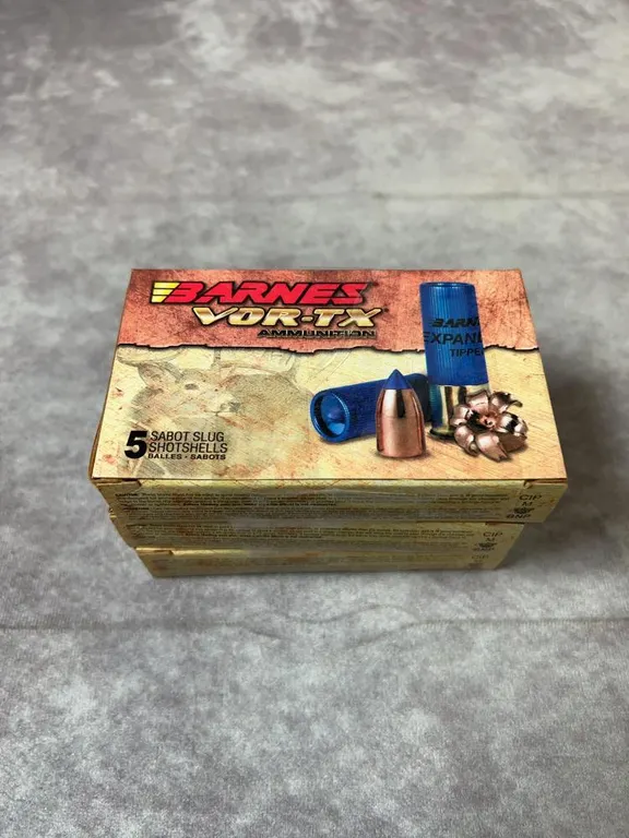 (3) Boxes Of Barnes Vortex 12 Guage Slugs