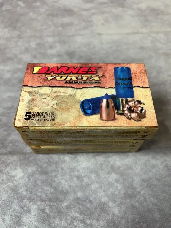 (3) Boxes Of Barnes Vortex 12 Guage Slugs