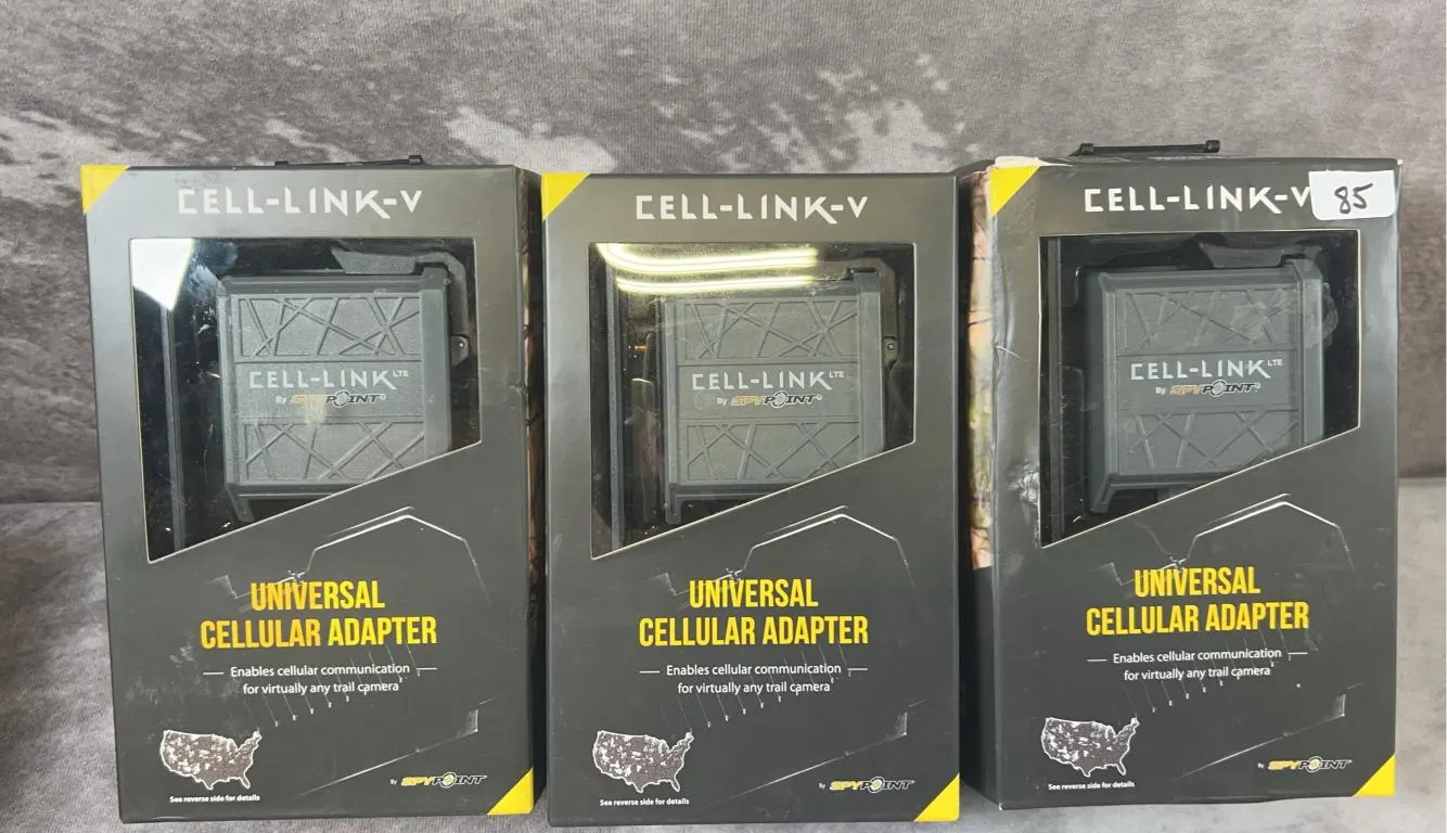 (3) Spypoint Cell-Link-V Universal Cell Adapter Convert any trail camera to cell cam