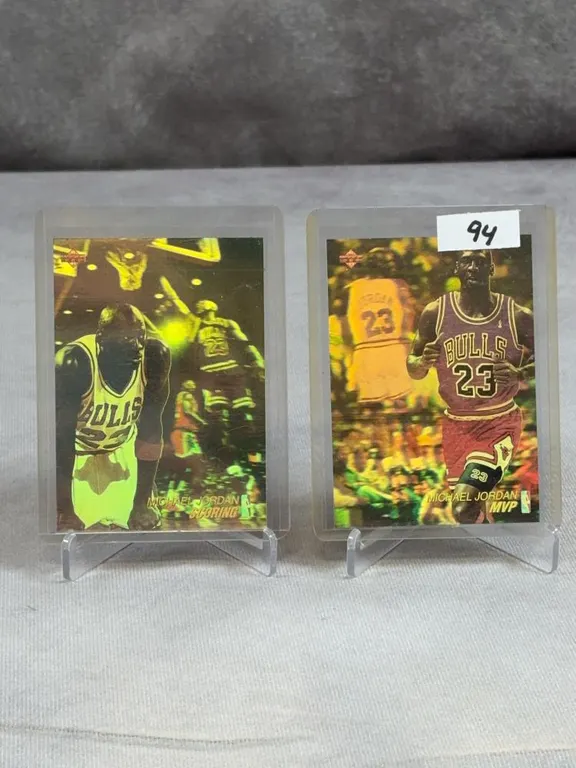 1991-92 Upper Deck Award Winners Michael Jordan AW1 & AW4