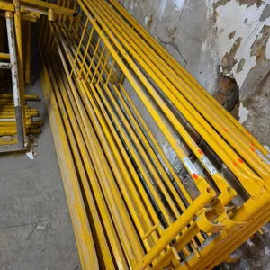 4 10ft scaffolding guard rails