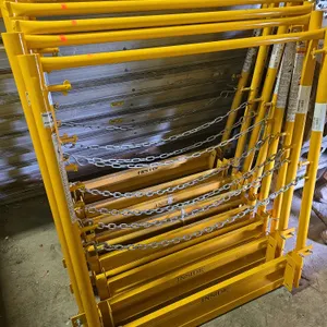 8 3ft Ez-Guard end panels ( 2 are new 6 are used)