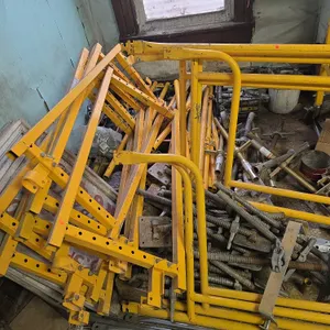 Large lot of guard rails, posts,levelers & rail clamps