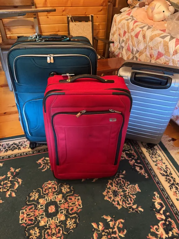 (3) Luggage Bags