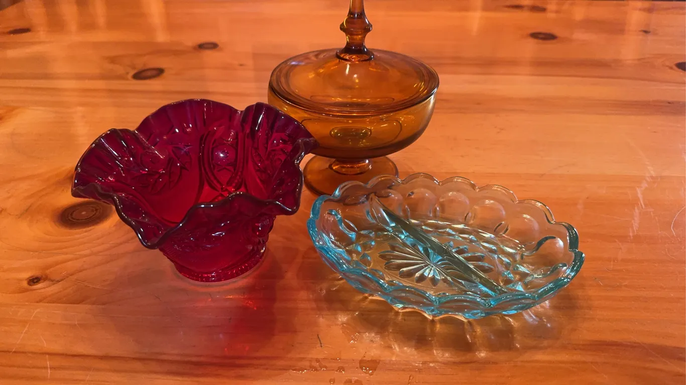 (3) Misc. Glass Bowls