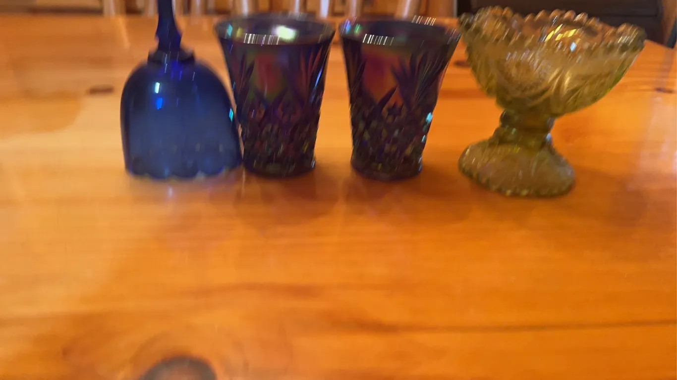 Imperial Carnival Glass and other misc. Glass