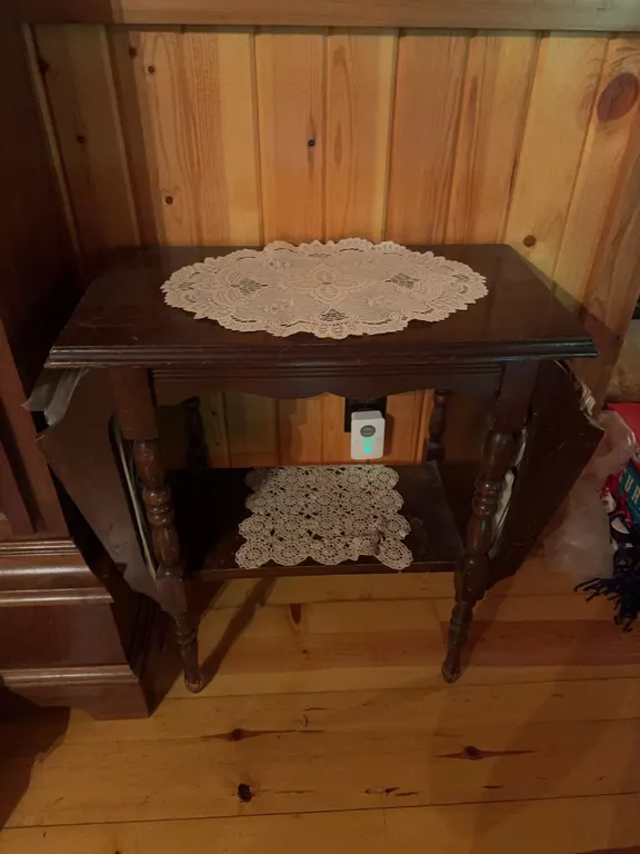 Wooden End Table