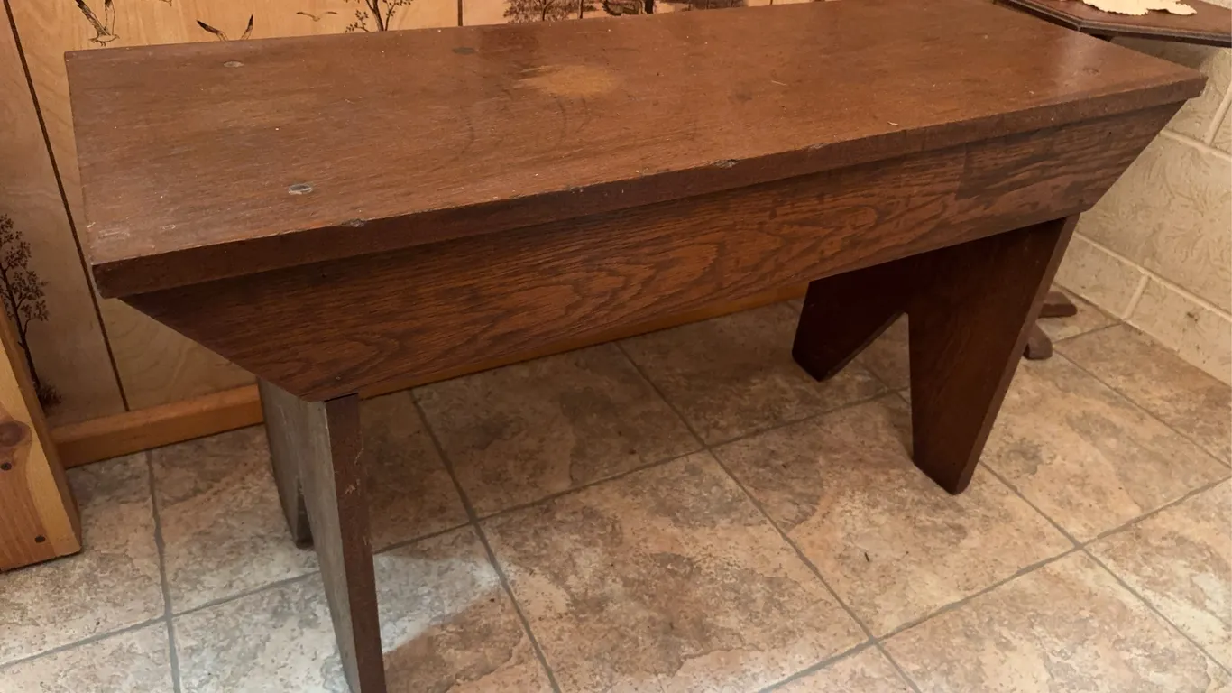 Wooden Bench