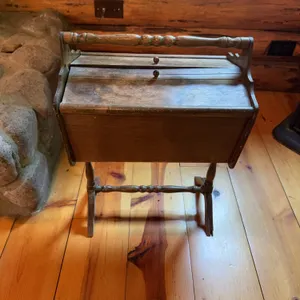 Sewing Box w/Trickets