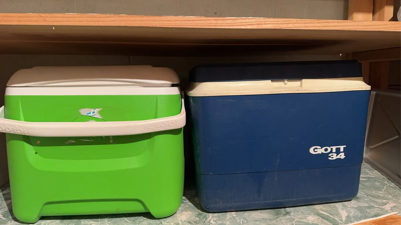 (2) Ice Coolers