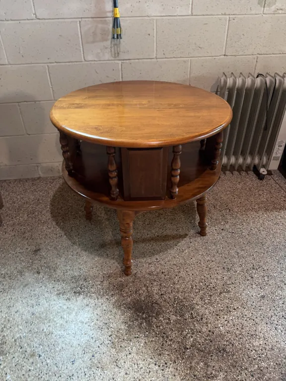 Wooden End Table