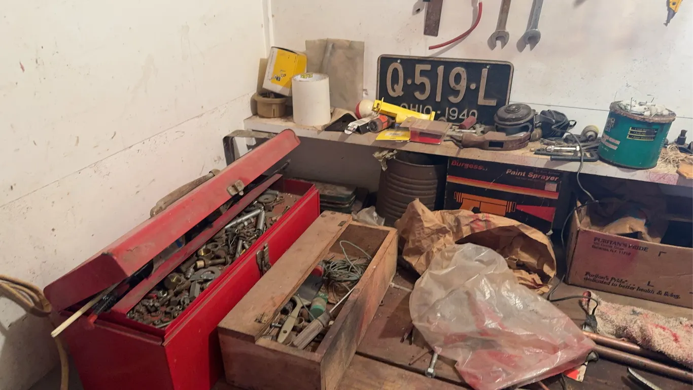 Tool Box, Hand Tools, and other misc.