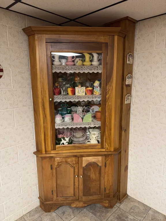 Corner Cabinet *Contents not included