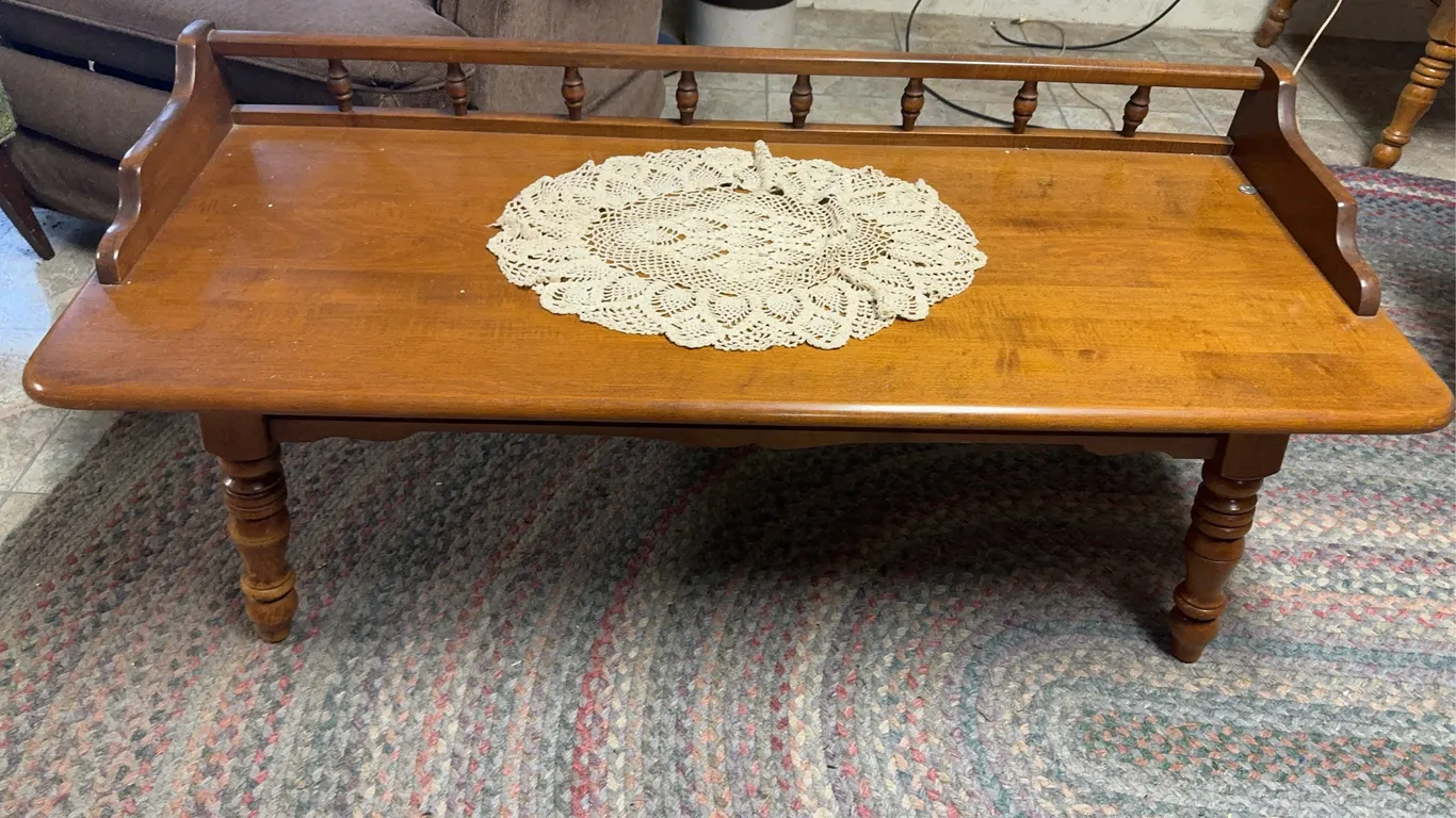 Wooden End Table