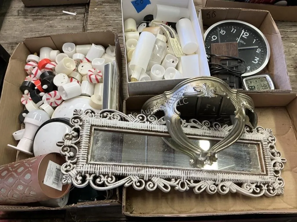 4 Flats Lights, Clocks & Other