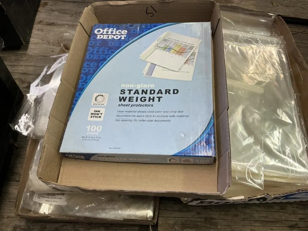 3 Flats Cellophane Protectors