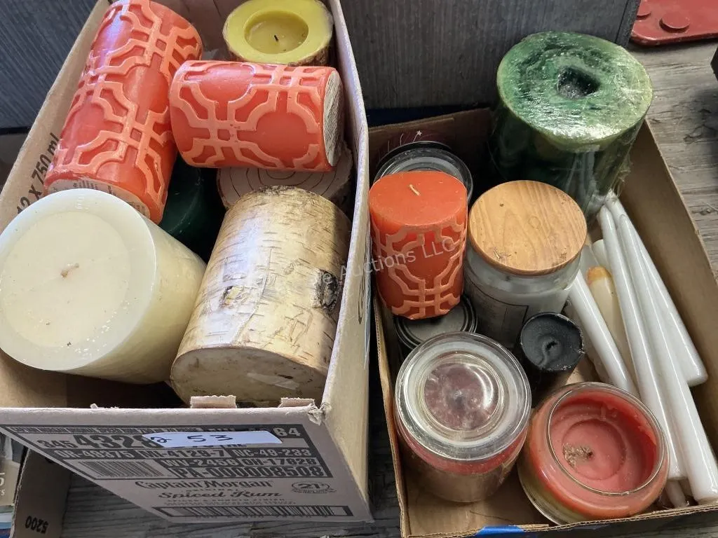 2 Boxes Candles