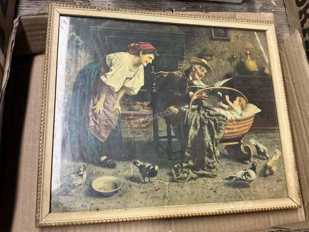 Vintage Print - EZ Zampighi 1859-1944