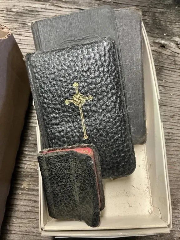 4 Antique small Prayer Books