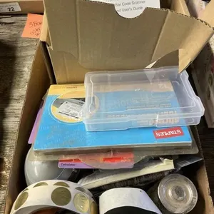 Office Items & Bar Code Scanner