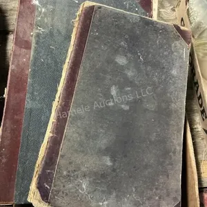 2 Antique Ledgers